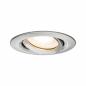 Preview: Paulmann 92899 Einbauleuchte Set Nova Plus IP65 schwenkbar LED 1x 7W GU10 Eisen geb