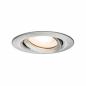 Preview: Paulmann 92900 Einbauleuchte Set Nova Plus IP65 schwenkbar LED 3x 7W GU10 Eisen geb