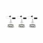Preview: Paulmann 92900 Einbauleuchte Set Nova Plus IP65 schwenkbar LED 3x 7W GU10 Eisen geb