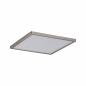 Preview: Paulmann 92939 Einbauleuchte Set Panel Areo eckig dim IP44 12W 3000K 180x180mm Nickel