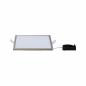 Preview: Paulmann 92939 Einbauleuchte Set Panel Areo eckig dim IP44 12W 3000K 180x180mm Nickel