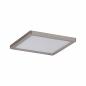 Preview: Paulmann 92940 Einbauleuchte Set Panel Areo eckig dim IP44 8W 3000K 120x120mm Nickel