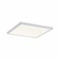 Preview: Paulmann 92949 Einbauleuchte Set Panel Areo eckig IP23 LED 12W 3000K 180x180mm Weiß