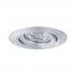 Preview: Paulmann 92974 EBL Set Nova mini Plus Coin EasyDim schwenkb 1x4,2W 2700K 230V Alu gedr/Alu