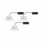 Preview: HomeSpa LED Einbauleuchten Set Calla WhiteSwitch Weiß Paulmann 92999