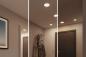 Preview: Rundes dimmbares Decken Einbau Panel AREO VariFit Paulmann 93056 IP44 16W 4000K 3Step dim 230mm Weiß