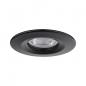 Preview: Paulmann 93084 LED Einbauleuchte Nova Mini Coin Basisset modern starr rund 66mm Coin 3x4W warmweiß Schwarz matt
