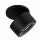 Preview: Industrielook Einbauleuchten Strahler schwenkbar Spircle 8W 36° 3000K 230/40V Schwarz matt/Alu Paulmann 93370