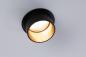 Preview: 3er Set Einbauleuchten Paulmann 93379  Gil Coin 3StepDim starr LED 3x6W 2700K 230V schwarz matt/gold Alu