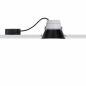 Preview: Paulmann 93404 Einbauleuchte Set Cole Coin 3StepDim rd starr LED 3x6.5W 2700K schwarz/gold