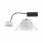Preview: Paulmann 93416 Einbauleuchte Set Cymbal Coin starr dim blendfrei LED 6.8W/530lm 2700K Weiß