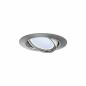 Preview: Paulmann 93425 Einbauleuchte Base Coin LED schwenkbar 3-stepdim 3x5W Eisen geb