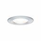 Preview: Paulmann 93444 Einbauleuchte Set Nova rund starr LED IP44 3x6.5W 2700K GU10 Alu
