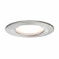 Preview: Paulmann 93458 Einbauleuchte Set Nova Coin rund starr LED 3x6.5W 2700K Eisen