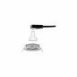 Preview: Paulmann 93464 Einbauleuchte Set Nova rd schw LED 3stepdim 6.5W GU10 Eisen