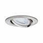 Preview: Paulmann 93465 Einbauleuchte Set Nova rd schw LED 3-stepdim 3x6,5 W GU10 Eisen