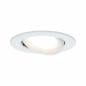 Preview: Paulmann 93484 Einbauleuchte Set Nova Coin 3-stepdim rd schw LED 6.5W 2700K Weiß/Alu