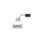 Preview: Paulmann 93491 Einbauleuchte Set Nova Coin 3-stepdim eck schw LED 6.5W 2700K Alu