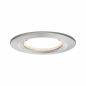 Preview: Paulmann 93493 Einbauleuchte Set Nova Coin 3-stepdim rd starr LED 6.5W 2700K Eisen