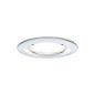 Preview: Paulmann 93499 Einbauleuchte Set Nova Coin 3-stepdim rd starr LED 3x6.5W 2700K Chrom/Alu