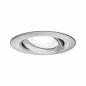 Preview: Paulmann 93671 Einbauleuchte Nova Plus IP65 schwenkbar 1x6W 4000K GU10 Eisen geb