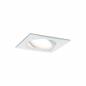 Preview: Paulmann 93678 Einbauleuchte Set Nova Plus Coin dim eckig schwenk LED 3x6.8W 633lm 2700K Weiß/Alu