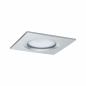 Preview: 3er Set Einbauleuchte Nova Plus Coin dimmbar LED warmweiß Alu Paulmann 93895