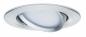 Preview: Paulmann 93902 Einbauleuchte Set Nova Plus Coin dim rund schwb LED 6W 2700K Alu