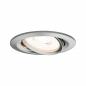 Preview: Paulmann 93944 Premium Einbauleuchte Set Reflector Coin rd schwb. dimmbar LED 3x6.8W Eisen