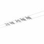 Preview: Paulmann 94133 WireSystem Set MacII max 5x10W GU5.3 Chrom 230/12V