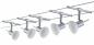 Preview: Paulmann 94136 Seilsystem Set Sheela - 5m Komplettset in chrom/opal mit 5 Spots ohne LM