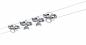 Preview: Paulmann 94144 Seilsystem Cardan - 5m Komplettset in Chrom mit 4 Spots ohne LM