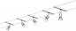 Preview: Paulmann 94145 Seilsystem Spice Salt - 5m Komplettset in Chrom mit 5 Spots ohne LM