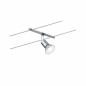 Preview: Paulmann 94145 Seilsystem Spice Salt - 5m Komplettset in Chrom mit 5 Spots ohne LM