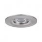 Preview: Paulmann 94300 EBL Nova mini Coin rund starr IP44 LED 1x4W 310lm Eisen geb/Alu