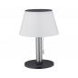 Preview: Paulmann 94309 Outdoor Solar Tischleuchte Lillesol IP44 3000K 100lm 3-Step dim Edelstahl