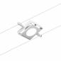 Preview: Paulmann 94422 Corduo Seilsystem Set 5-flammig MacLED matt Chrom 12V