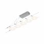 Preview: Paulmann Seilsystem Set mit 5 LED Strahlern 94426 DiscLED mattes Chrom 12V DC Akzentbeleuchtung