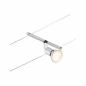 Preview: Paulmann 94443 Wire Spot Salt max1x10W GU5,3 Chrom matt/Chrom 12V DC 60VA Kunststoff/Metall