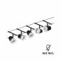 Preview: Paulmann 94463 Seilsystem Basis Set Cone 5-flammig matt Chrom GU5,3 12V DC