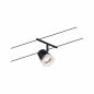 Preview: Paulmann 94463 Seilsystem Basis Set Cone 5-flammig matt Chrom GU5,3 12V DC