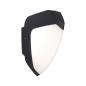 Preview: Paulmann 94517 Hauswandleuchte Ikosea mit Sensor IP44 Anthrazit 8W