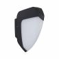 Preview: Paulmann 94517 Hauswandleuchte Ikosea mit Sensor IP44 Anthrazit 8W