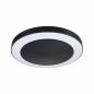 Preview: Paulmann 94526 LED Deckenleuchte Circula Sensor IP44 rund 320mm warmweiß 14W Anthrazit