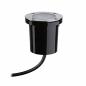 Preview: Paulmann 94588 Plug & Shine LED Bodeneinbauleuchte Smart Home Zigbe IP65 Tunable Warm 4,6W Schwarz/Edelstahl