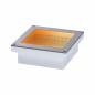 Preview: Paulmann 94595 LED Bodeneinbauleuchte Smart Home Zigbee Brick IP67 eckig 100x100mm Tunable Warm 1W Edelstahl
