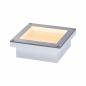 Preview: Paulmann 94595 LED Bodeneinbauleuchte Smart Home Zigbee Brick IP67 eckig 100x100mm Tunable Warm 1W Edelstahl
