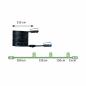 Preview: Paulmann 94596 Plug & Shine 5 Meter Kabel IP68 2x1,5qmm Schwarz