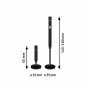 Preview: Paulmann 94602 CorDuo Seilsystem Montageset Wandanschluss Schwarz matt