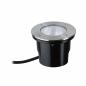 Preview: Paulmann 94654 LED Bodeneinbauleuchte Durea  staubdicht 1m unter Wasser geschützt rund 153mm warmweiß 8W Edelstahl Metall